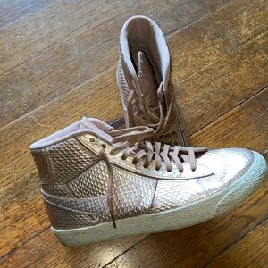 LIMITED EDITION Nike Rose Gold Python Blazers